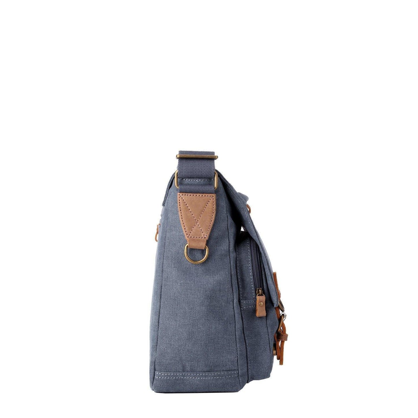 TRP0207 Troop London Classic Canvas Laptop Messenger Bag | Canvas Laptop Messenger Bag, Troop London Classic, Durable Travel Bag-4