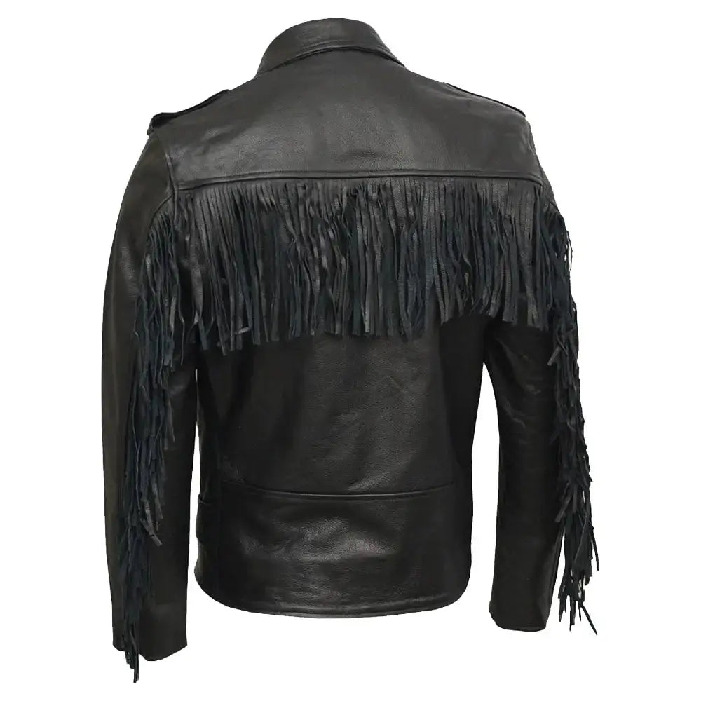 Men’s Real Leather Brando Biker Jacket-1